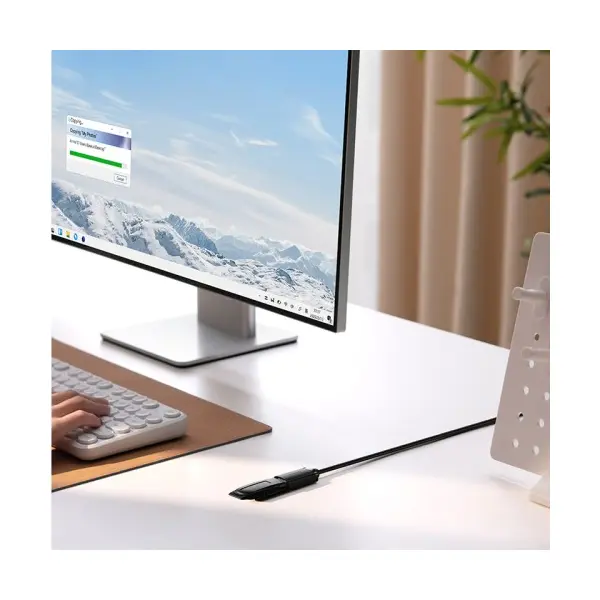 ПОДОВЖУВАЧ USB BASEUS AIRJOY SERIES USB2.0 EXTENSION CABLE 0.5M, ЧОРНИЙ B00631100111-00