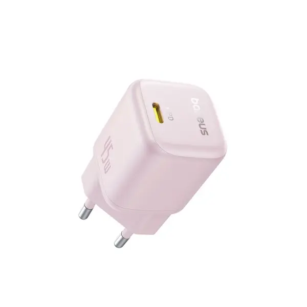 MR4_147485 Мережевий зарядний пристрій baseus picogo gan fast charger 1c 45w рожевий p10176800413-00 