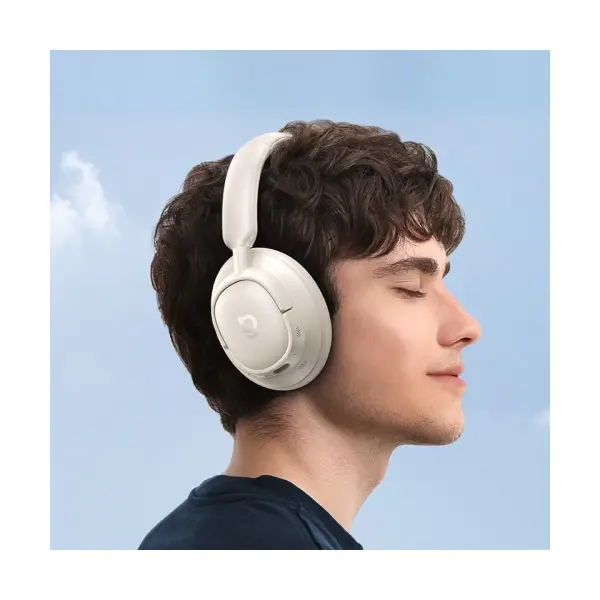 MR4_147499 Навушники baseus bass bh1 nc wireless noise cancelling headphones, білий a0203702 
