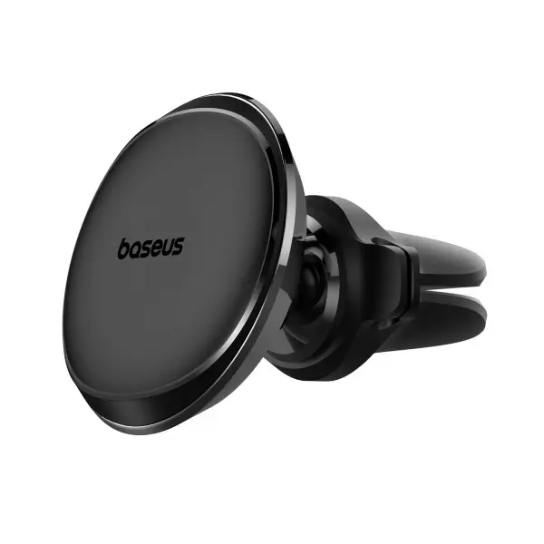 АВТОТРИМАЧ BASEUS MAGNETIC CAR MOUNT PHONE HOLDER WITH CABLE CLIP AIR VENT, ЧОРНИЙ (ДЕФ. ПАК)