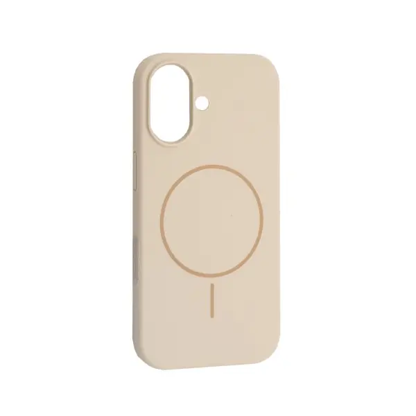 MR4_152135 Чохол silicone case with magsafe для iphone 16 antique, білий 