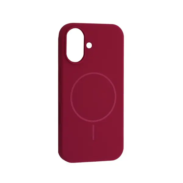 MR4_152145 Чохол silicone case with magsafe для iphone 16 manyue червоний 