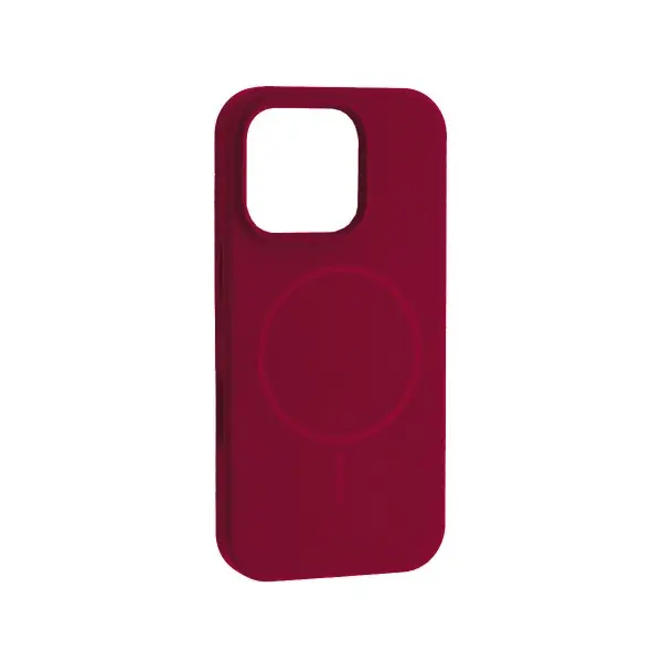 ЧОХОЛ SILICONE CASE WITH MAGSAFE ДЛЯ IPHONE 16 PRO MANYUE ЧЕРВОНИЙ