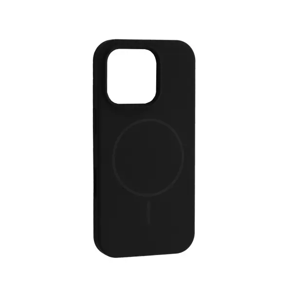 ЧОХОЛ SILICONE CASE WITH MAGSAFE ДЛЯ IPHONE 16 PRO MAX, ЧОРНИЙ
