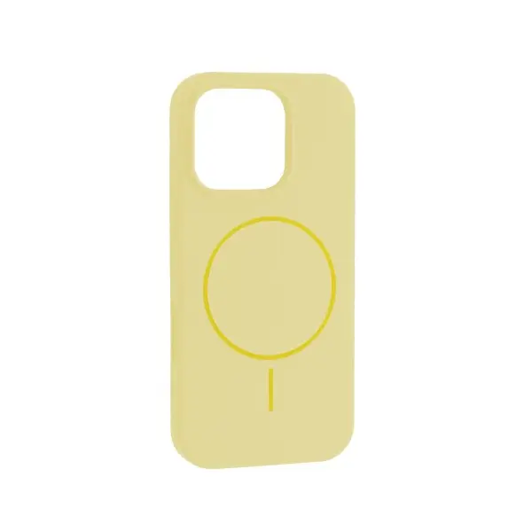 MR4_152175 Чохол silicone case with magsafe для iphone 16 pro max custard 