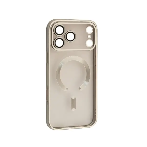 ЧОХОЛ SHINING CAMERA MAGSAFE ДЛЯ IPHONE 17 PRO, СІРИЙ