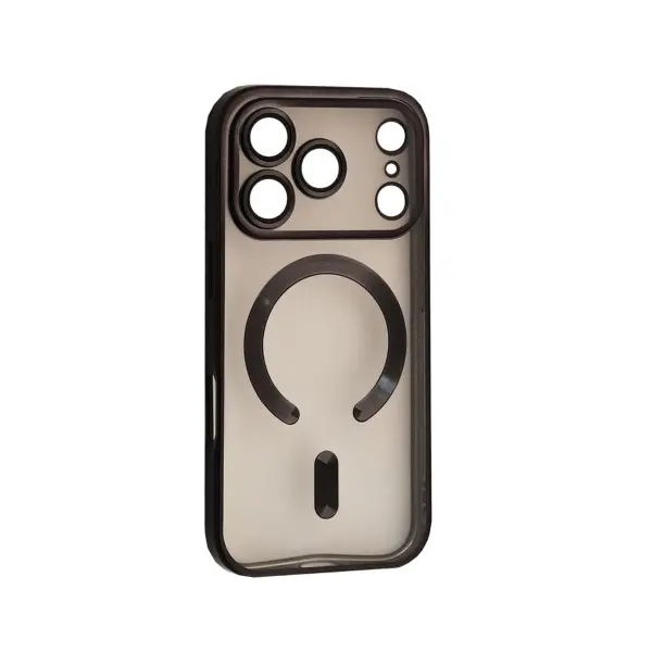 ЧОХОЛ SHINING CAMERA MAGSAFE ДЛЯ IPHONE 17 PRO MAX, ЧОРНИЙ