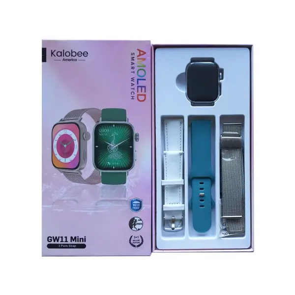 MR4_152206 Смарт-годинник smart watch kalobee gw11mini срібний 