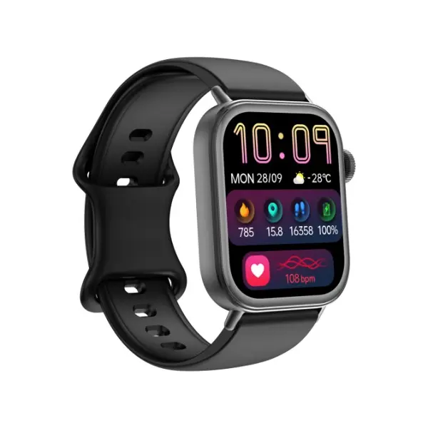 СМАРТ-ГОДИННИК SMART WATCH KALOBEE GW11MINI, ЧОРНИЙ