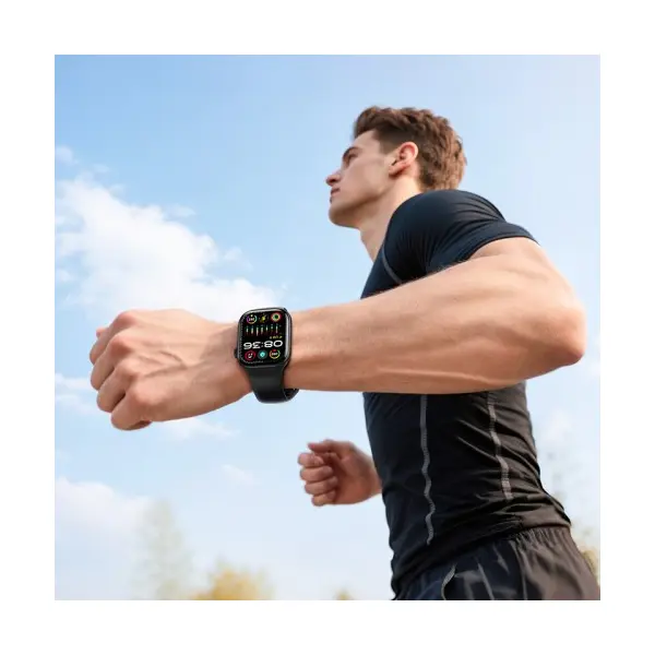 СМАРТ-ГОДИННИК BOROFONE BD14 PLUS SMART WATCH (CALL VERSION), ЧОРНИЙ