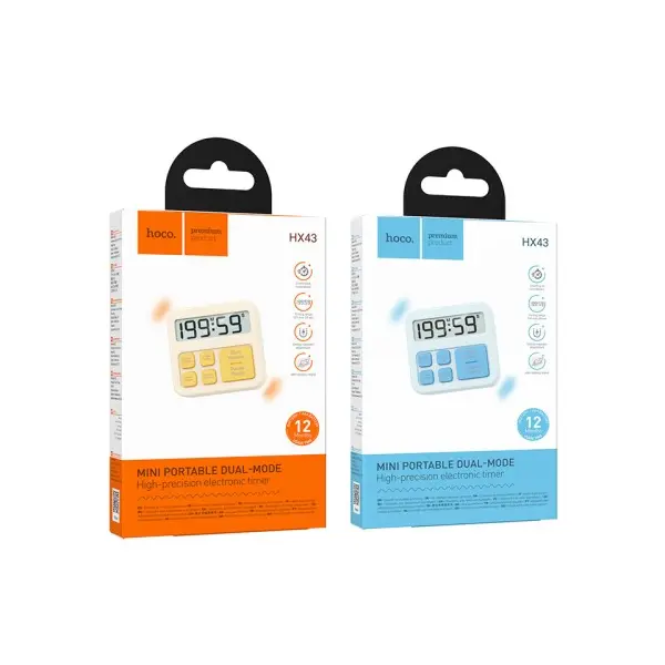 ЕЛЕКТРИЧНИЙ ТАЙМЕР HOCO HX43 ELECTRONIC TIMER СИНІЙ