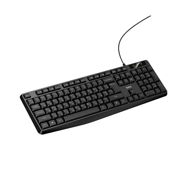 КОМПЮТЕРНА КЛАВІАТУРА HOCO GM60 COOL WIRED KEYBOARD (RUSSIAN VERSION), ЧОРНИЙ