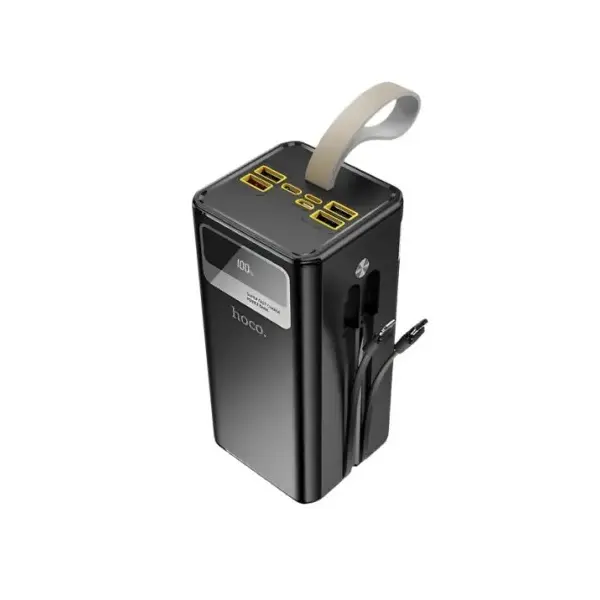 MR4_152214 Зовнішній акумулятор power bank hoco db58b plentiful 22.5w fully compatible 50 000mah, чорний 