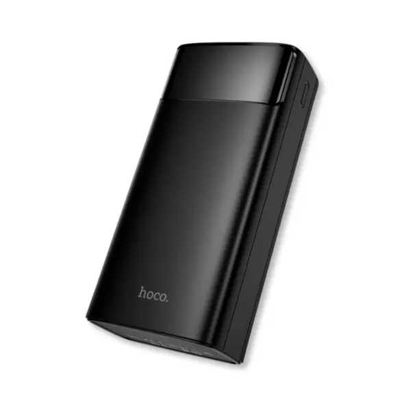 MR4_151721 Зовнішній акумулятор power bank hoco db89b element 22.5w fully compatible with digital display and cable 30 000mah, чорний 