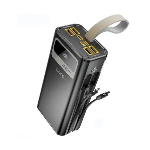 MR4_151719 Зовнішній акумулятор power bank hoco db58 plentiful 22.5w fully compatible 30 000mah, чорний 