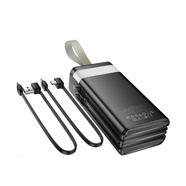 MR4_151719 Зовнішній акумулятор power bank hoco db58 plentiful 22.5w fully compatible 30 000mah, чорний 