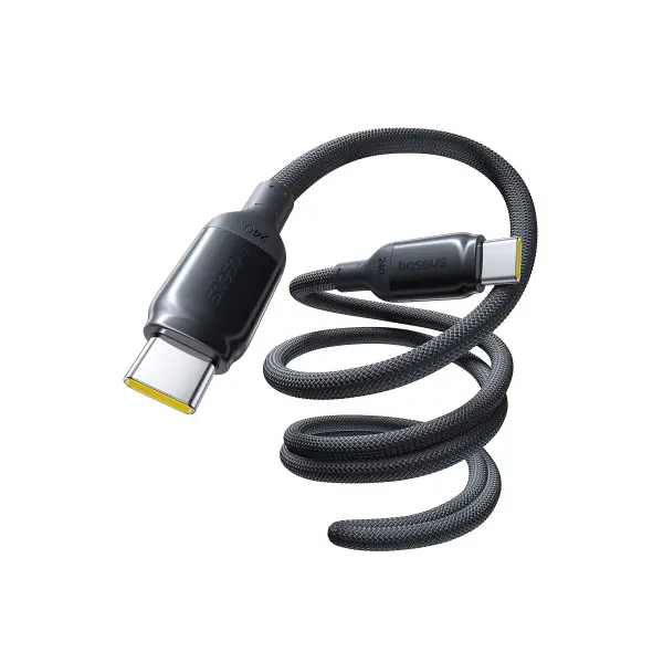 MR4_152056 Кабель pd baseus picogo 240w type-c to type-c 100w 1m, чорний e0423300 