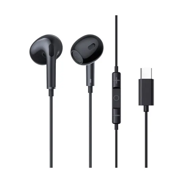 MR4_152049 Навушники baseus encok cz17 type-c wired earphones, чорний a00170000113-z1 