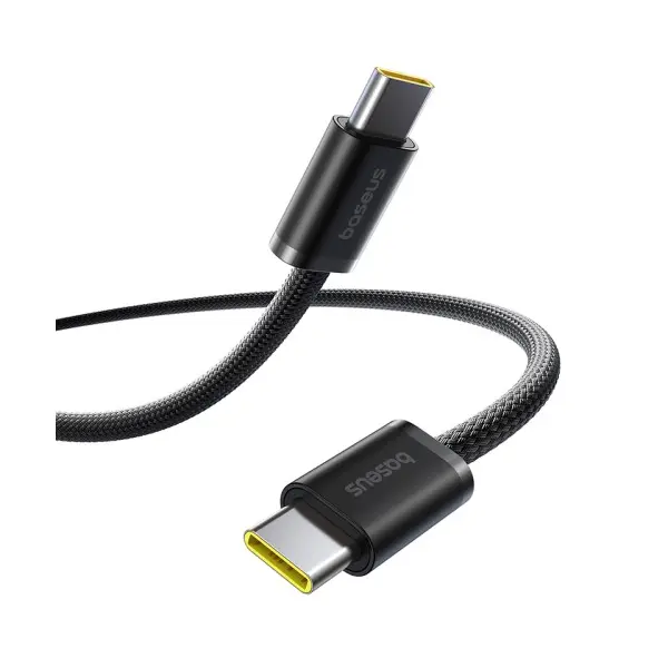 КАБЕЛЬ PD BASEUS DYNAMIC 4 FAST CHARGING TYPE-C TO TYPE-C 100W 2M CLUSTER, ЧОРНИЙ P10381400112-00