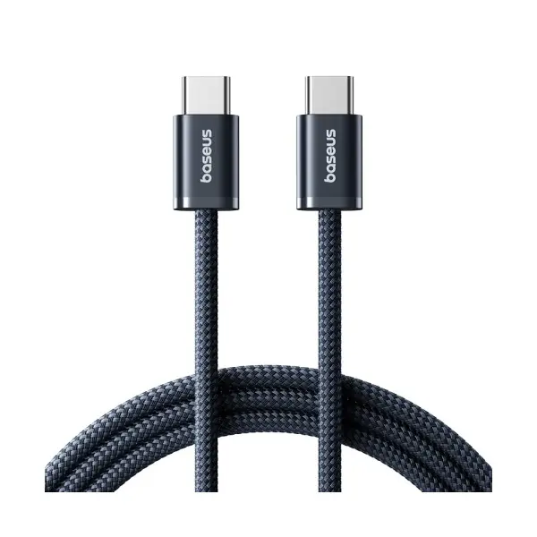 КАБЕЛЬ PD BASEUS DYNAMIC 4 FAST CHARGING TYPE-C TO TYPE-C 100W 2M COSMIC, ЧОРНИЙ P10381400121-01
