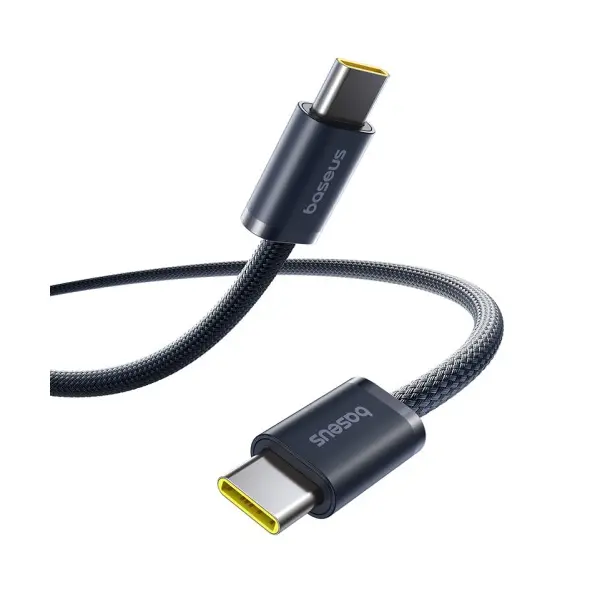 КАБЕЛЬ PD BASEUS DYNAMIC 4 FAST CHARGING TYPE-C TO TYPE-C 100W 2M COSMIC, ЧОРНИЙ P10381400121-01