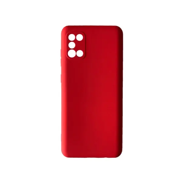 ЧОХОЛ SILICONE CASE CAMERA (NO LOGO) ДЛЯ SAMSUNG A31 (A315) ЧЕРВОНИЙ