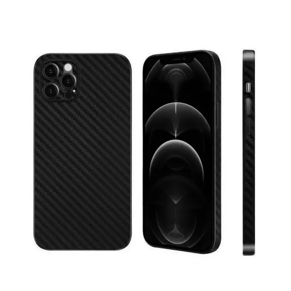 MR4_152286 Чохол k-doo air carbone для iphone 12 pro max, чорний 