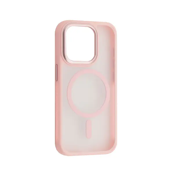 MR4_152357 Чохол new matte magsafe для iphone 11 рожевий 