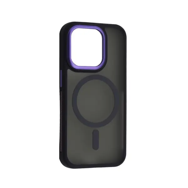 MR4_152358 Чохол new matte magsafe для iphone 11 deep пурпуровий 