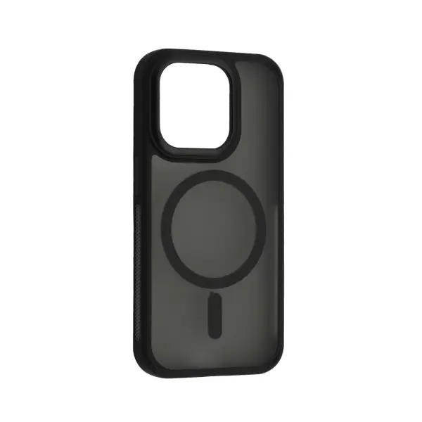 MR4_152370 Чохол new matte magsafe для iphone 14 pro, чорний 