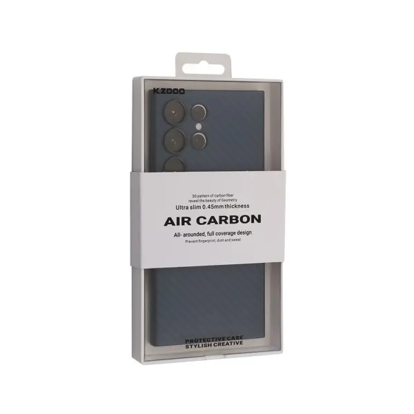 ЧОХОЛ KZDOO AIR CARBONE ДЛЯ SAMSUNG S24 ULTRA СИНІЙ
