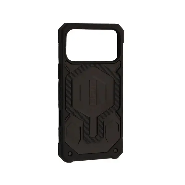 ЧОХОЛ УДАРОСТІЙКИЙ UAG MONARCH PRO MAGSAFE ДЛЯ IPHONE 17 PRO (CARBONE FIBER), ЧОРНИЙ