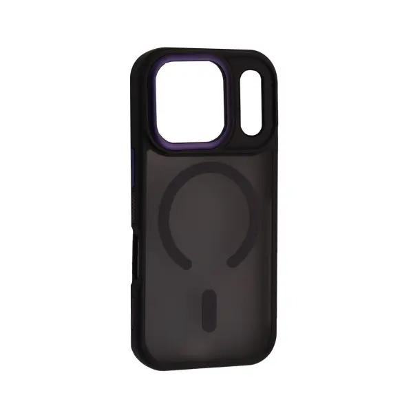 MR4_152391 Чохол new matte magsafe для iphone 17 pro max deep пурпуровий 