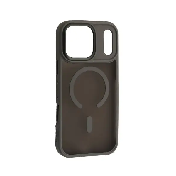 MR4_152394 Чохол new matte magsafe для iphone 17 pro max titanium, сірий 
