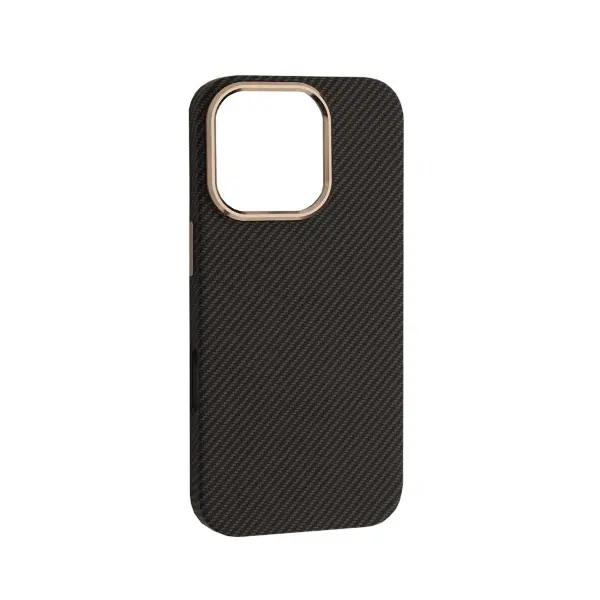 MR4_152520 Чохол pc carbone style magsafe для iphone 16 pro, чорний 