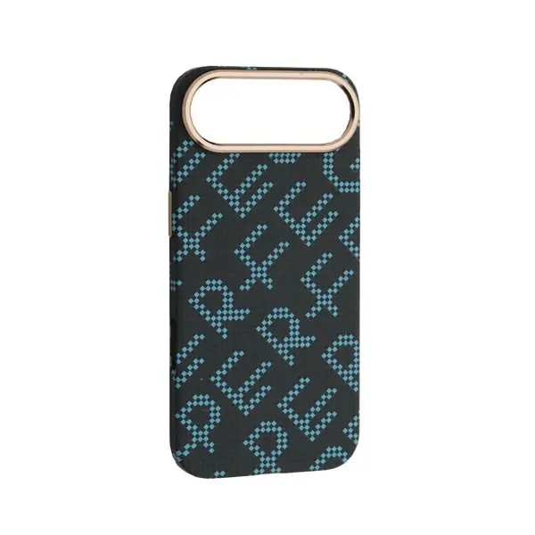 MR4_152541 Чохол pc carbone style magsafe для iphone 17 air синій perfect 