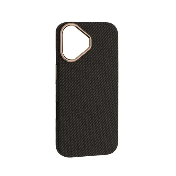 MR4_152532 Чохол pc carbone style magsafe для iphone 17, чорний 