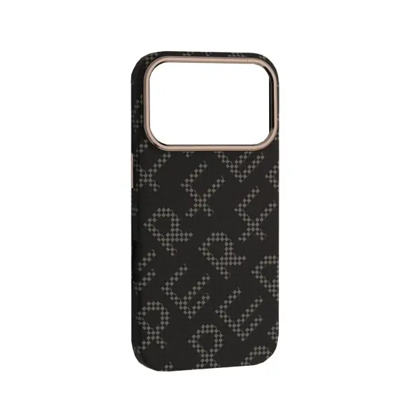 MR4_152554 Чохол pc carbone style magsafe для iphone 17 pro max, чорний perfect 