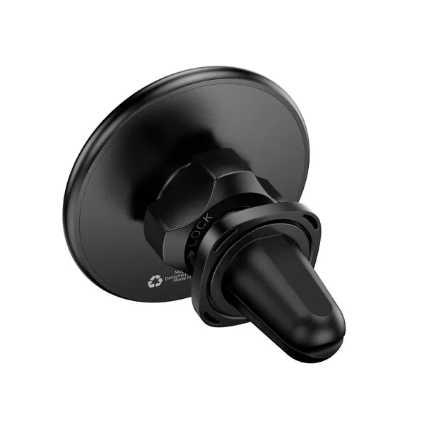 АВТОТРИМАЧ BOROFONE BH135 PARKER RING MAGNETIC, ЧОРНИЙ