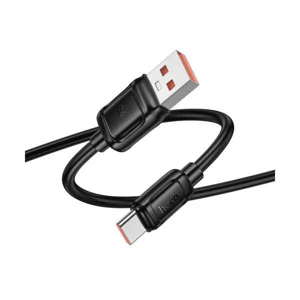 MR4_152316 Кабель hoco x115 surpass 100w fast charging data cable type-c 1m, чорний 