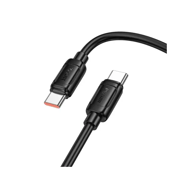 MR4_152317 Кабель pd hoco x115 surpass 240w fast charging data cable c to c 1m, чорний 