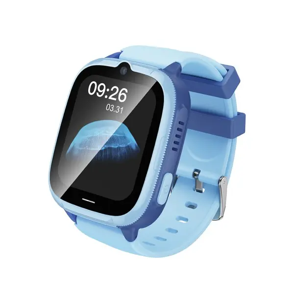 MR4_152320 Смарт-годинник дитячий hoco y106 4g children phone watch синій 