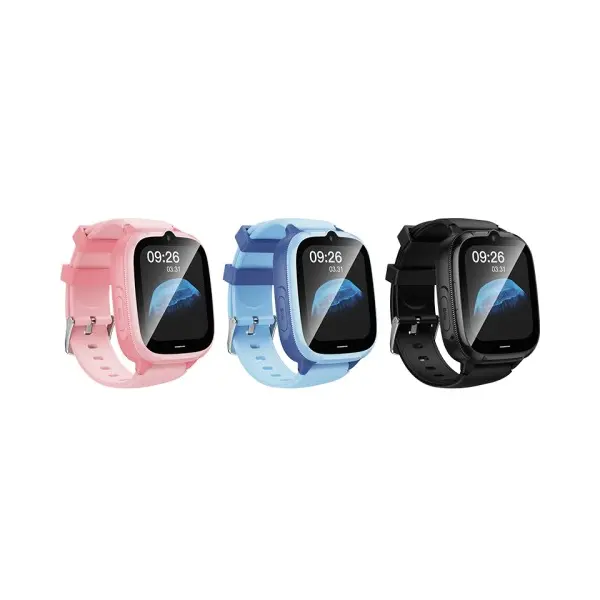 MR4_152320 Смарт-годинник дитячий hoco y106 4g children phone watch синій HOCO
