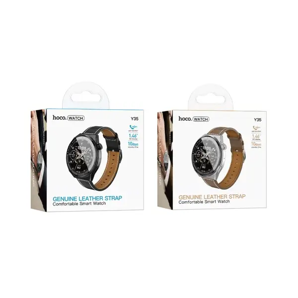 СМАРТ-ГОДИННИК HOCO Y35 SMART SPORTS WATCH (CALL VERSION), СІРИЙ