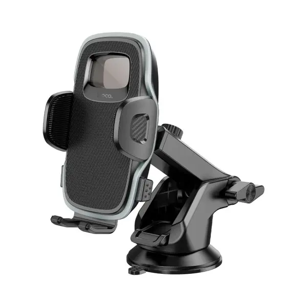 MR4_152425 Автотримач hoco h15 fair push-type car holder (center console), чорний 