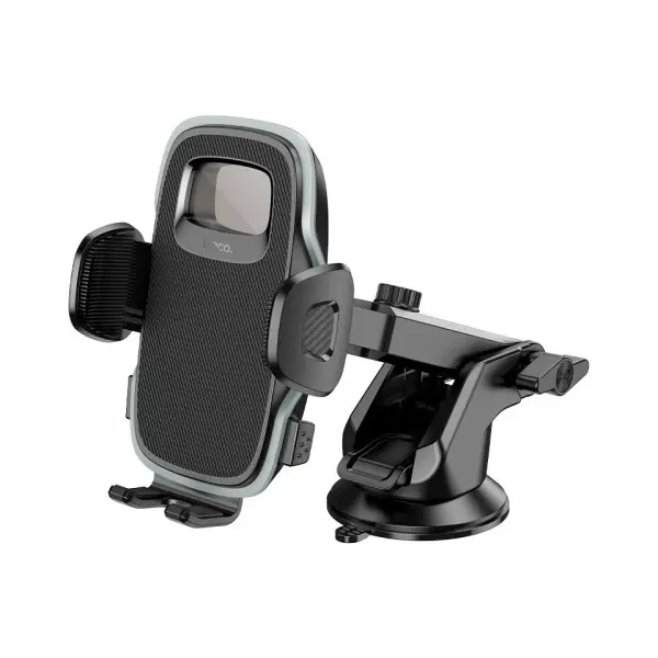 MR4_152425 Автотримач hoco h15 fair push-type car holder (center console), чорний 