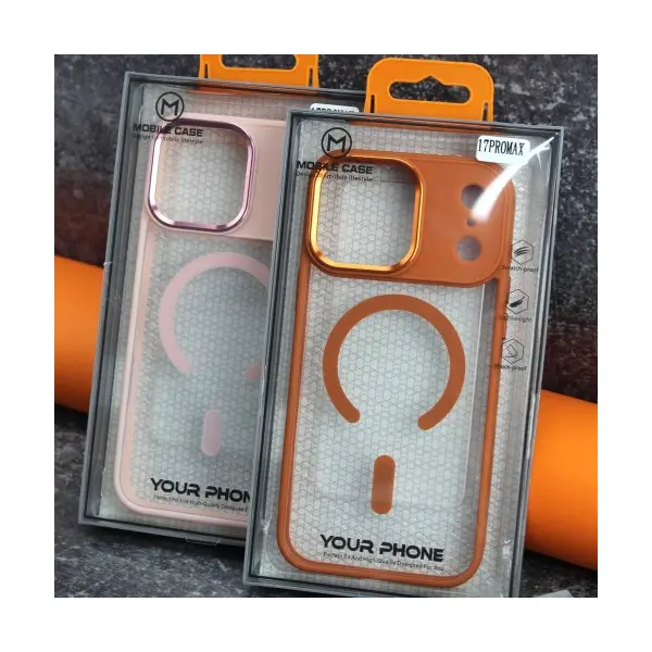 MR4_152710 Чохол cristal guard magsafe для iphone 16 plus, сірий PRC
