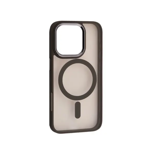 MR4_152726 Чохол cristal guard magsafe для iphone 16 pro max, сірий 