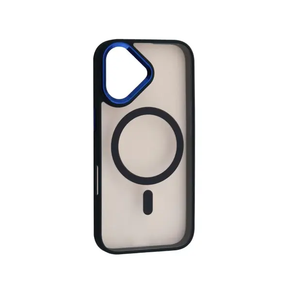 MR4_152730 Чохол cristal guard magsafe для iphone 17 dark синій 