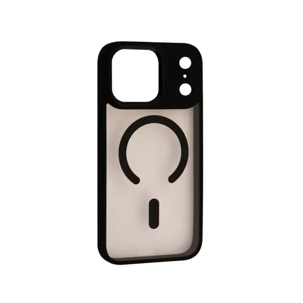 ЧОХОЛ CRISTAL GUARD MAGSAFE ДЛЯ IPHONE 17 PRO MAX, ЧОРНИЙ
